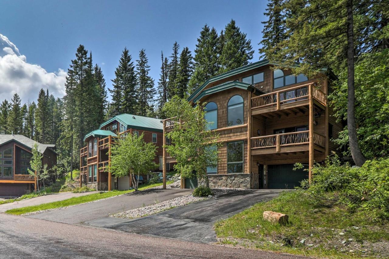 Rustic Home On Whitefish Mountain, Near Ski Run! Kültér fotó