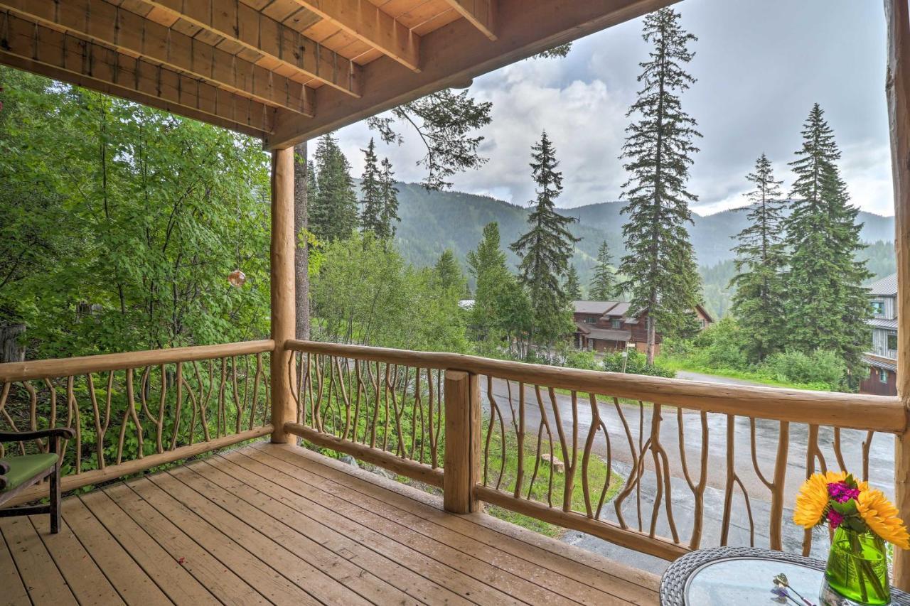 Rustic Home On Whitefish Mountain, Near Ski Run! Kültér fotó